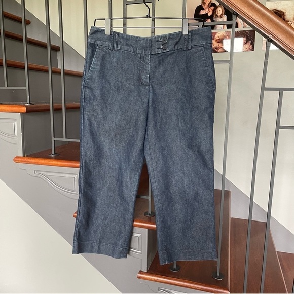 Express Editor capri pants jeans size 6 - Picture 9 of 10